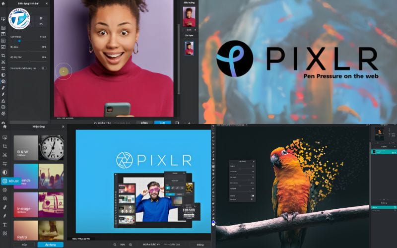 Pixlr (Phiên bản AI) - Công Cụ AI Chỉnh Sửa Ảnh Đa Năng Trên Nền Web